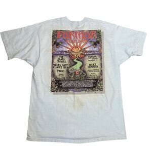 Vintage Further Festival Tour Tee 1997 Liquid Blue Black Crowes Bob Weir Hornsby